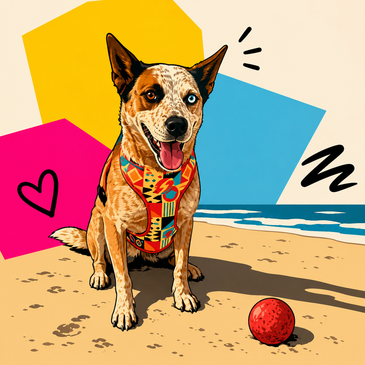 Jerry at the beach